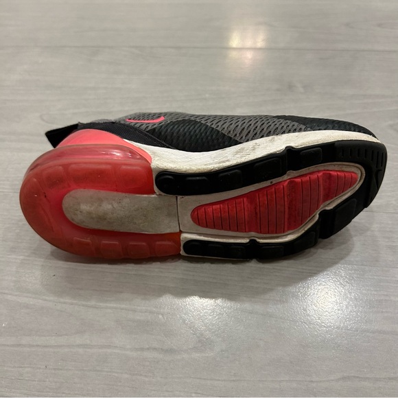 Nike Air Max 270 Smoke Grey/Hyper Pink-Black PS PreSchool Size 11.5c AO2372 031 - Picture 7 of 9